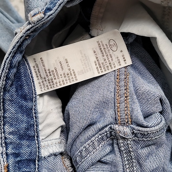 Hollister Ultra High Rise Embroidered Dad Jeans Size 1R/25 Women's Juniors - Picture 15 of 16